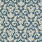Royal Belle - Blue Abstract & Geometric,Damask Upholstery Fabric 54 Inches"